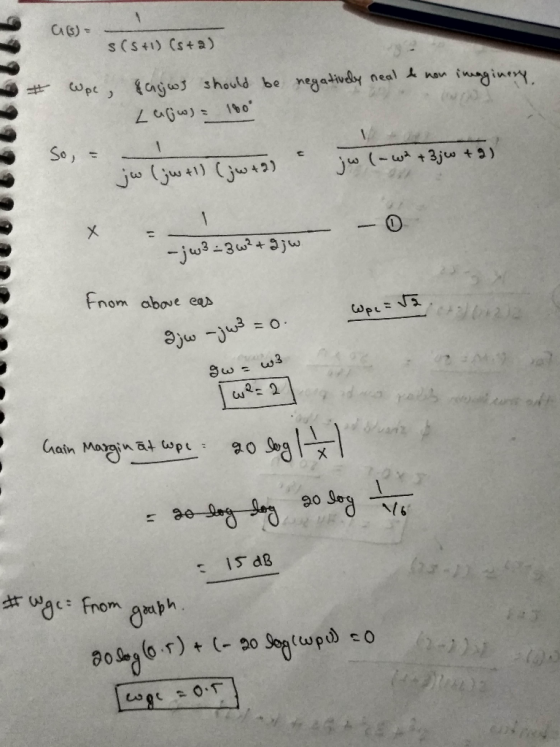 a(s) s(5+1) Csta) pc, ajws should be negatively neal de nou imaginery Law) = 180° = - 1 iw (-wt +3jw +9) So 42) ju (jwav) (jw