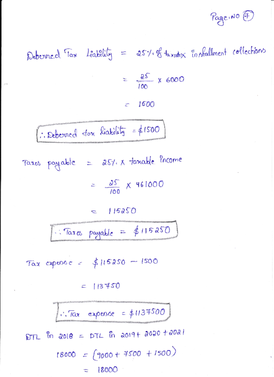 etNO仔 X 6000 100 1600 iSoO Tares payable e tnCOme --25 x461000 /00 able $115250 ax expen3 e fax expense c 1134S00 0 t8000 ニ