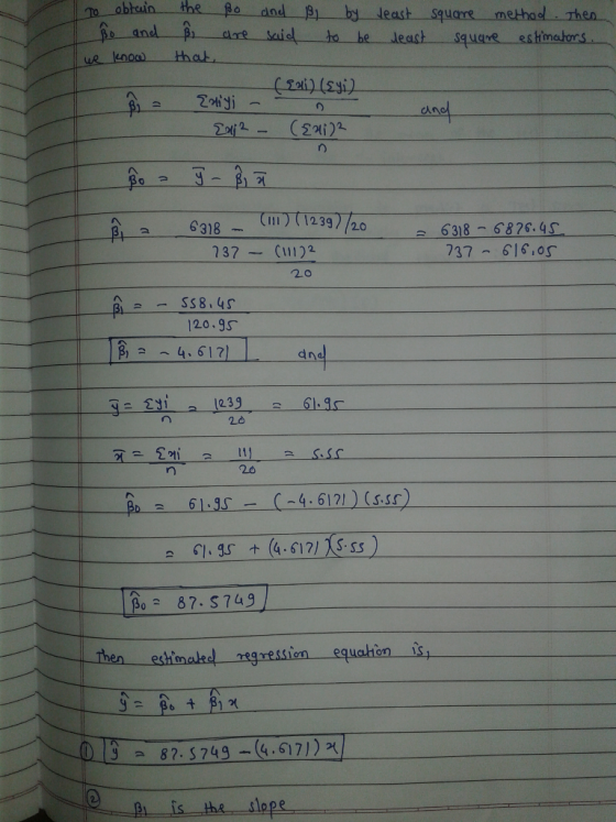 To abbuin the p and by least squore methool Then anal are ail tho he dare Suc deast square eshmaoms Zyǐti inc 12357 。 6318-6