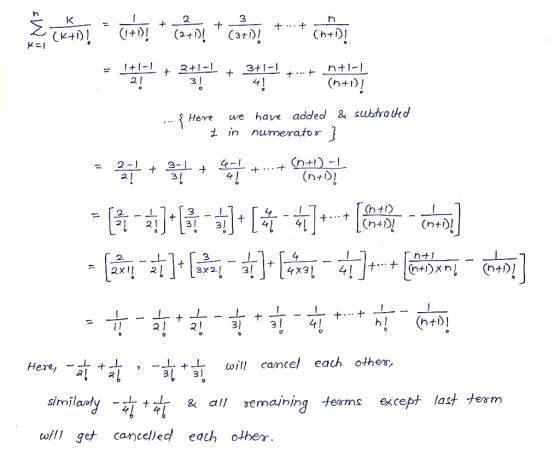 ਨੂੰ `ਜੇਕ, ਨੰ ਆ ** ਜੰਗ =। |+ll. 2+ll. ੩॥ 3+l h- +... E . ( +)। Here we have added & subtrated i in numerator - + - + (b TO )