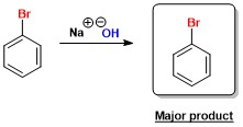 90 NaOH Major product