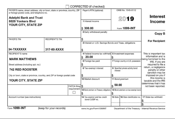 CORRECTED (if checked) PAYERS name, street address, city or town, state or province, country, ZIP or foreign postal code, an