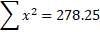 5 x2 = 278.25