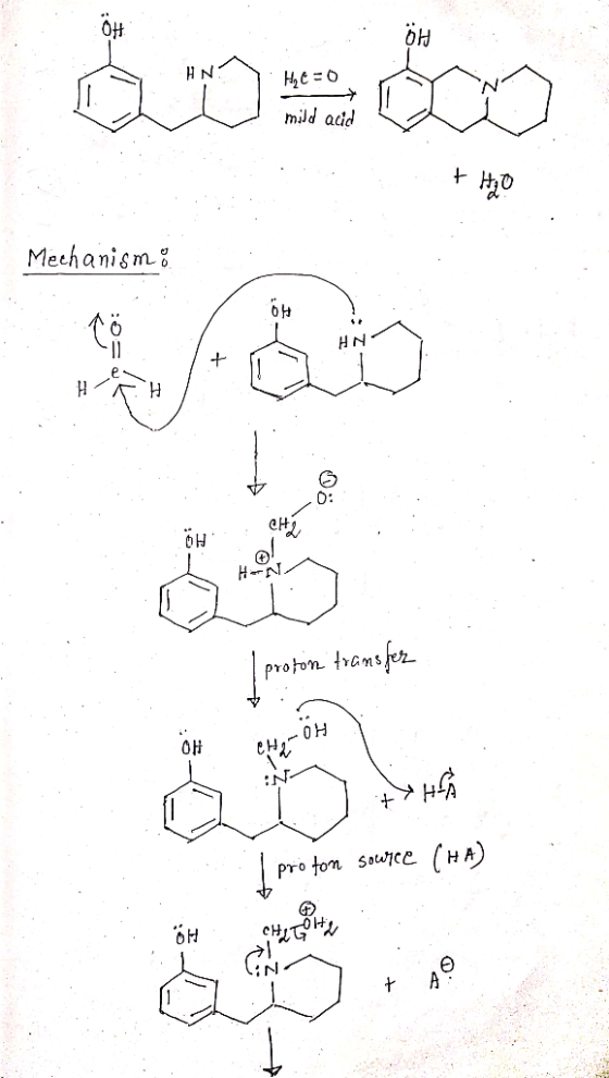 u 7H02TH HO . (HH) aalmos nof ond | VHRt 에 I proton transfer anom 2u Stupthai of + . . . mild acid copaco HO .