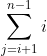 n- Σ j=i + 1