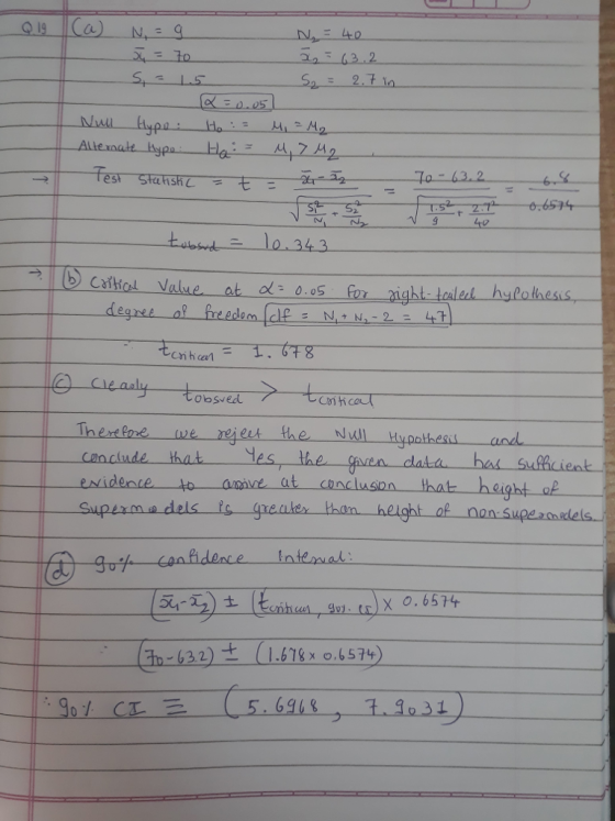5272 6 Catol Value at o 0.05 for aight taleh hyColhes Thertfne we reget the Nll Hy.oothesit ard bas Suecient widence-to- -ana