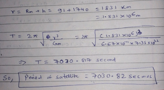 183 ) Km gi174 o I.831Xom TE 27 3 7030 81 second T2 of satellite 7030. 82 Secmds Soj Penod