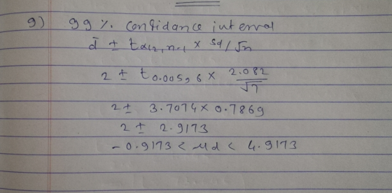 99%. Conidance iuternal x Sव/ 5a. 2 t to.00s,6 X 2.082 3.7074X0.7869 2.9173 -0.9173 < ld < 4.9173