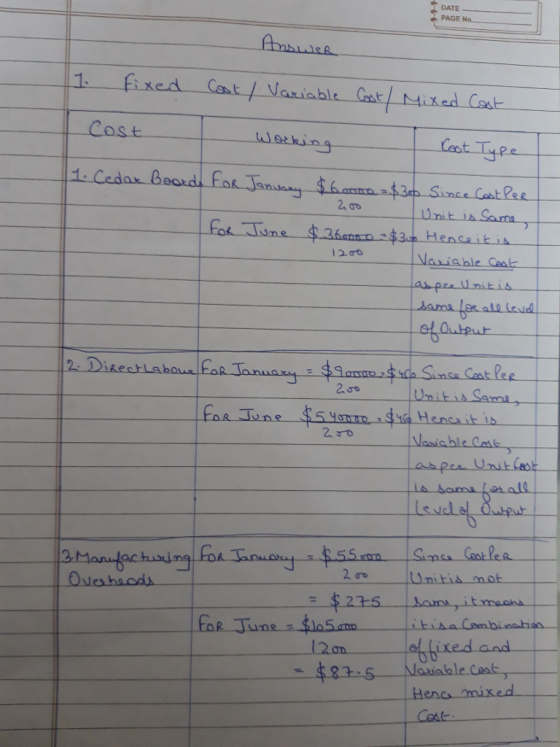 DATE PAGE No. Cost T+p 2 am lea Sama eval e Hena mixed