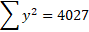 5 y2 = 4027