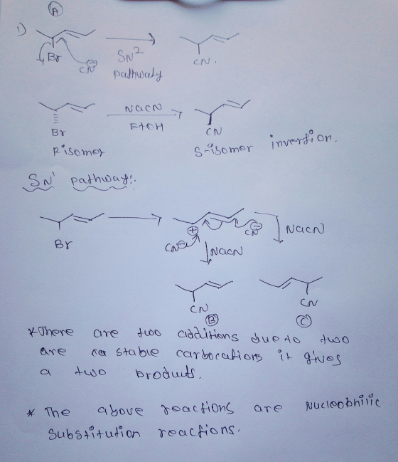 2 CIN Br CN SN Pathat BY Nac CNU a Ause broduds Substitution Yeacfǐo ns