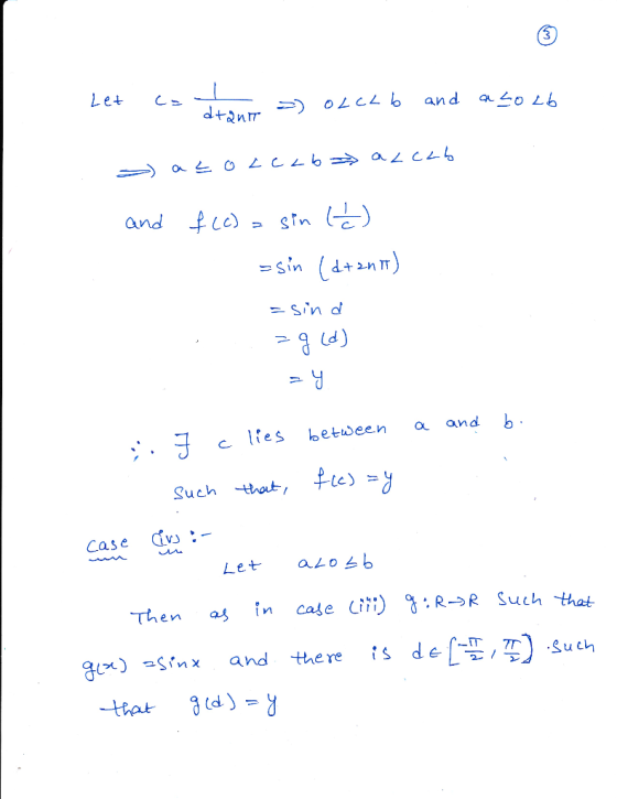 -sin d (d ร่. c lies beta,een a and b Case vo:- Then as in case R-R Such that gux) aSinx and the re is del:- such u C