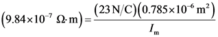 (23N/C)(0.785x10m²)
(9.84x10