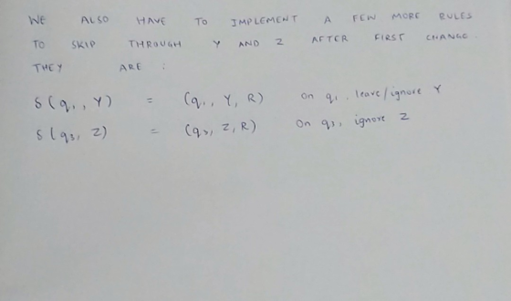 Ne AL O H To SKIP THE Y AVE To MPLEMNT AFCN MORE RULES THROUGHAND AFTER FIRST CANGC ARE qleave/ignore 13, 2)