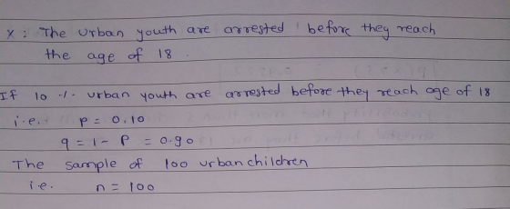 x The urban the age youth are arrested of 18 before they reach of 18 IF 10 ul. urban youth are arrested before they reach age