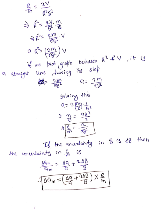 2V R32 - 2V. m V ед RE(2m plot naph betueun R fV , it ts having itsslop we stnaigut Une 2m Salv ing this 2 필= 982 2. Ale T th