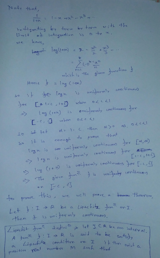 we h~ve , ), 거 134 umitornly ene Hoseos).Lt.,, (, +x) 1볕 ..Fc,可 :s ら to evist