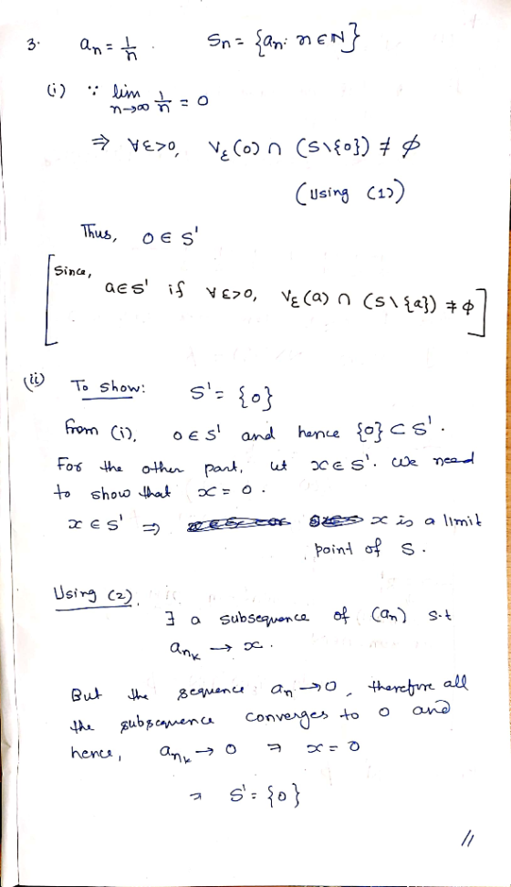an= YE Con (sfo!) CUsing C1) Thus, oE S Sinca aes iS YEo, VE Ca) o (s\{a}) +¢ so To show from Ci hence os oE S and Fos the o