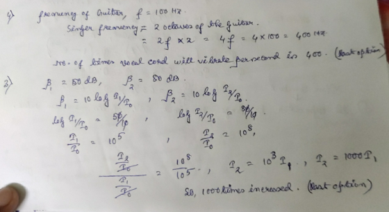 El freoriency of Guitar, f = 100 Hz Singer freameney 2 oclaves of the Guitar . 44 - 4X100 2 40002 2 f x2 80 RB 2 18. Of bémes