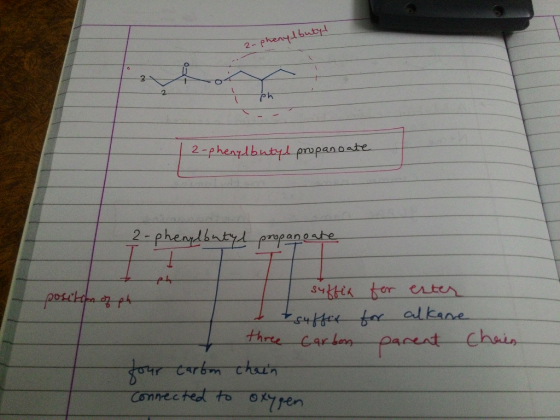 2-phenylbutyl eh 1 2-phenylbutyl propanoate 2-phenylbutyl propanoat positch suffix I suffer three Carbon four carton chain co