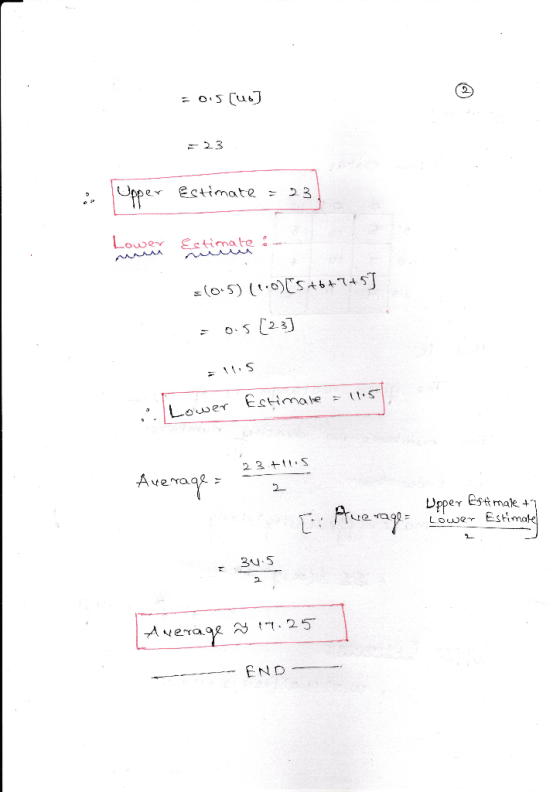 |Upper estimate 23 낮erra, EN D