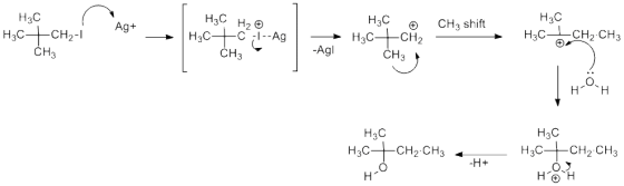 нас H3C- H₃ C CH3 ( CH2- 1 — нас нө се - 1 -Agle сня , Інс-С --Ag нас Н3с H3C H3CHсн, — CH3 shift » снусна CH3 нас H2C+CH2 CH