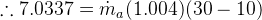 .: 7.0337 = m (1.004)30 – 10)