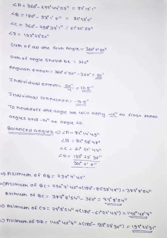 13 30 23 so Sum ofau the foe 366 So Sum of angte snovia be 36o To nouneoff the angle we in app angies and -Ne angle D Galon