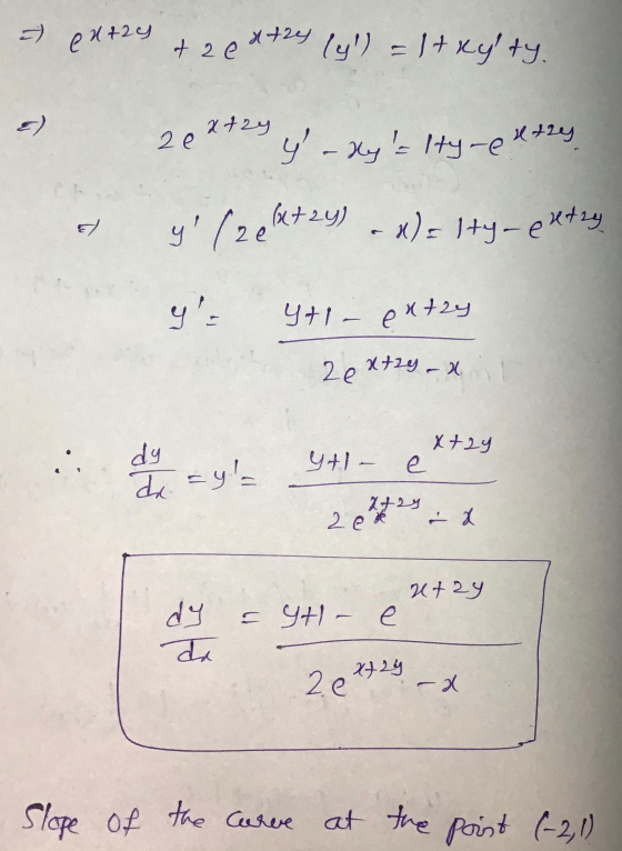 e) (ut24 & 2 entrs (y) =ltryty. -) 228429 y - xy Hy-ex324. 29 -X)Hyrekty Yta entry 2extry axit tla ex+2y de ayl- 2eX utzy