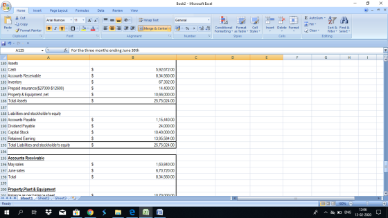 Book2 - Microsoft Excel - X Home Insert Page Layout Formulas Data Review View Cut Copy - General Arial Narrow BI U - - 11 - A