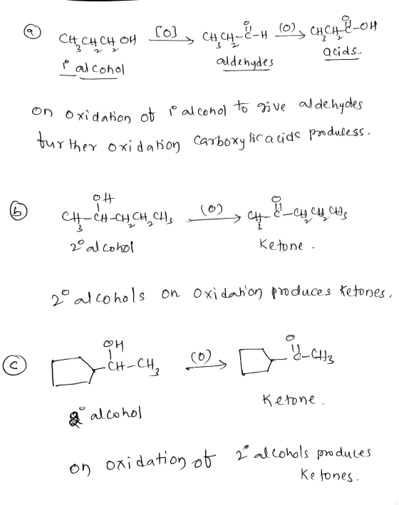 © CH CH CH OH CO), C45C48-4 (0)CHCH8_01 Calcohol aldehydes acids. on Oxidation of palcohol to give aldehydes turther oxidatio