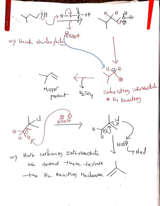 Finegrip H- HH it 6-H cello - Weak Nucho thole (850gh YHOH Major product tesou carbocation interesedinte a El Reaction Lu - N