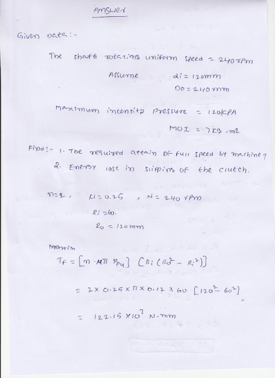 ive ato 1. Tbe resuived ttain F fu speed b machine 20 )20 mm Pu