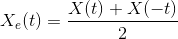 X(t) - X(t) +X(st)