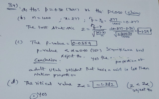 34). p = 0.30 (30%) VS a to: (6) ta: p<0.30 claims) b n = looo A=272 = 277 -0.277 1000 The hest stat stic p-p 2= plit -0.277-