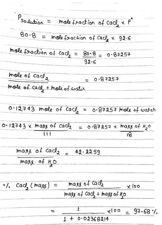 Psolition mola fnaction of Cac хР 80.8 mol fraction of Cac х 92.6 mole fraction of Cac о.87257 9а-6 mole of cac о -87257 hnol