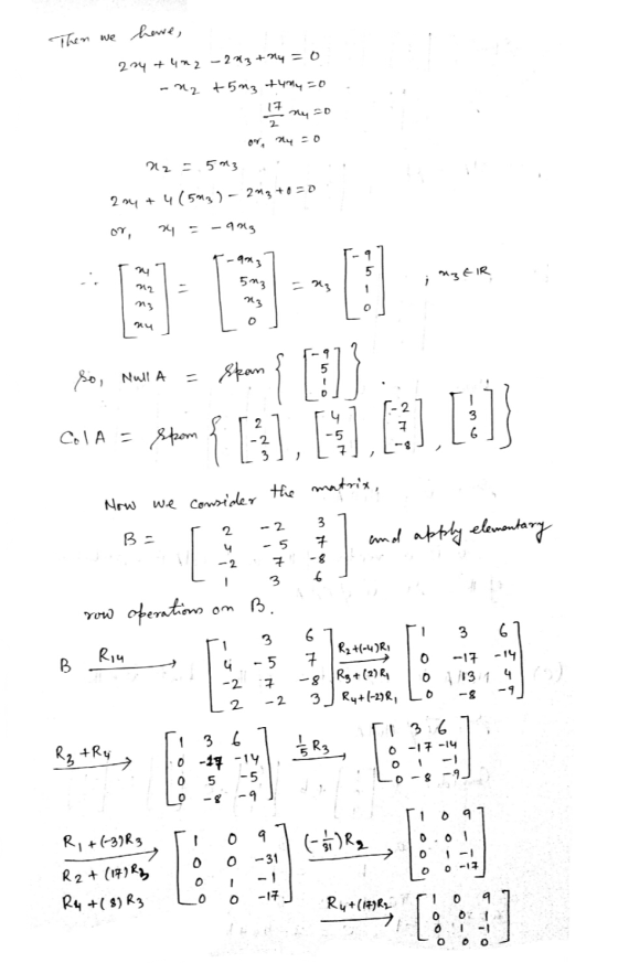 Then we have 204 + 42 -213 + My = 0 -M2 +5mg +404 30 17 ny so oor, ny =0 n2 = 503 204 + 4(503) – 202 +020 or, 34 = -90g T nr