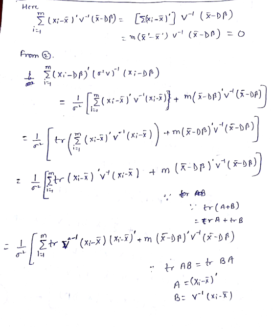 Here, Prom Tm に1 tr(A+B)