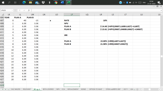 C w ENG 07:04 31-07-2020 99+ 28 Х LP629 . LM LN LO LP LQ LR LS LT LU LV4 LL PLAN A PLAN B 0 -40 a RATE 10% LK 606 YEAR 607 60