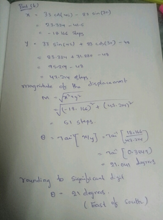 ont (L 33 ch(%)- sin (30) 93 2 3.33-1-41-5 33 sin (45)33 c(3 93,334 귀. 880 -ug roundin to i cant อ 21 degrees . East s Soulth