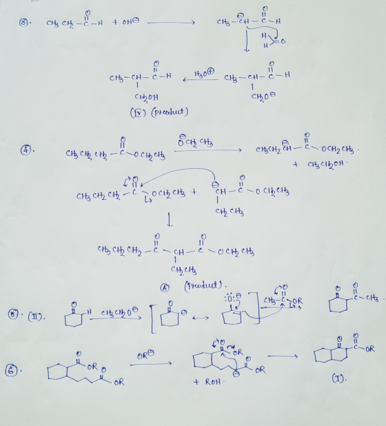 8. с сня + оне , сен нен О= 0 с – сH — c— Н , 1от с - cm — сH — c— Н сное афон ( ) (Product) баң сню ch ch b – с –ос 1, 4, ,