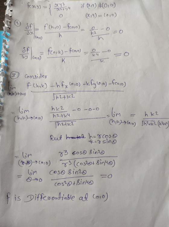 fex, y) = Day? jy if (4) +0,0) (6614)= (0,0) Sf - P(hio) - fcovo 354h P2 -0 =0 Sf = froike) - fcom) P sy.coro) - K O =O CS Co