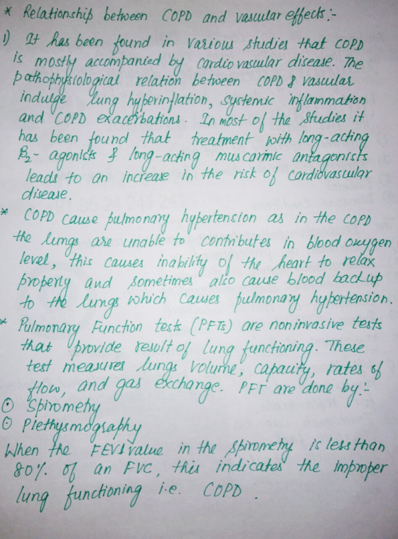 K Relationchib betoeen CoPD and asular effeck ) gt has been tound in ναλίουλ ,8tudia that cop) Is mostly accompanted by cardi