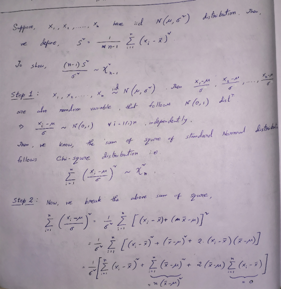 have ind N (4,6) Suppose, X., X. ,..., Th distribution. Then, Jo sker (*X Step 1 : X, 12,...,xu indar(n,r) . Then X J - ...,