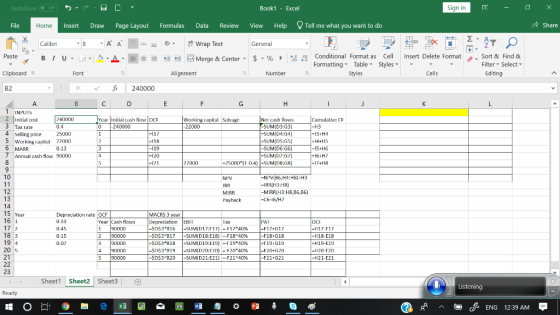 Book1- Excel X AutoSave ( Off Sign in Tell me what you want to do File Formulas Review View Help Share Home Insert Draw Page