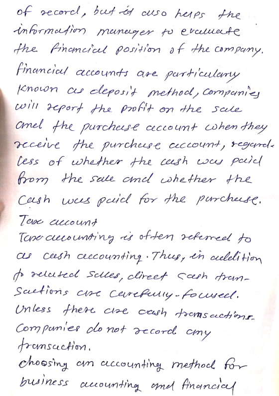 of record, but it cuso helps the information maneger to excellente the financial position of the company. financial accounts