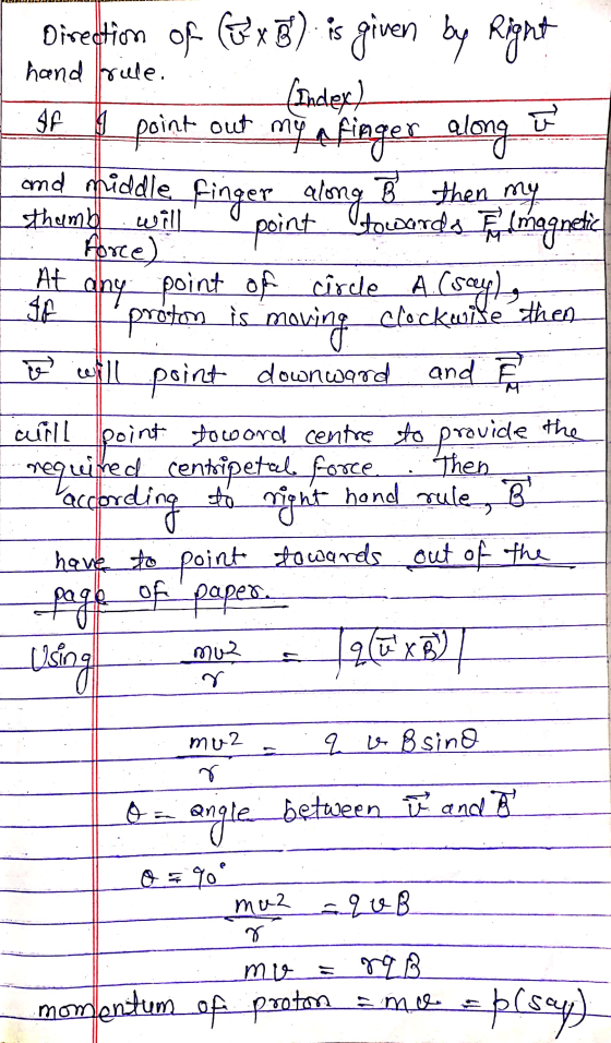 çl Direction of (Ex B) is given by Right hand frule. [Index) If a point out my finger along and middle finger along then my t