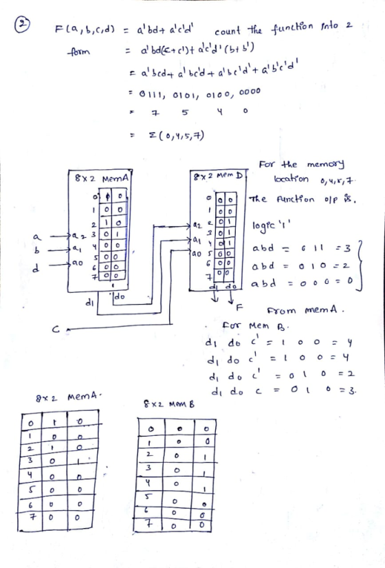 111,01 For the memosy 8X 2 MemA &x 2 Mem 2. 40 o abd 3 a0 ao 구 di From memA CoT Mem R dl do c =100