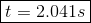 t = 2.041