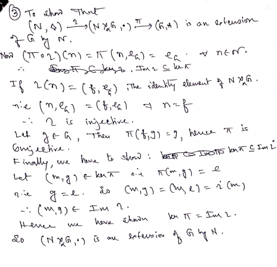 To show That (N,A) 2 (N YG ,) I (G,A) is an extension oja ný . Now (To 2) (n)=1 (neal= ea. & non. . Форекс ч , ал с L-к If 2